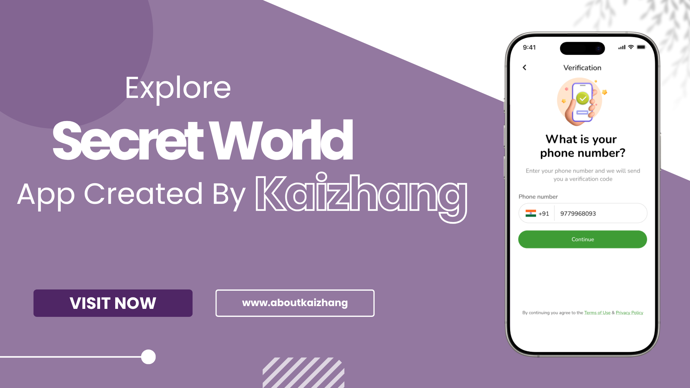 explore secret world app created by kaizhang